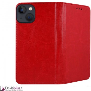 Telone grynos odos dėklas - raudonas (Apple Iphone 14)